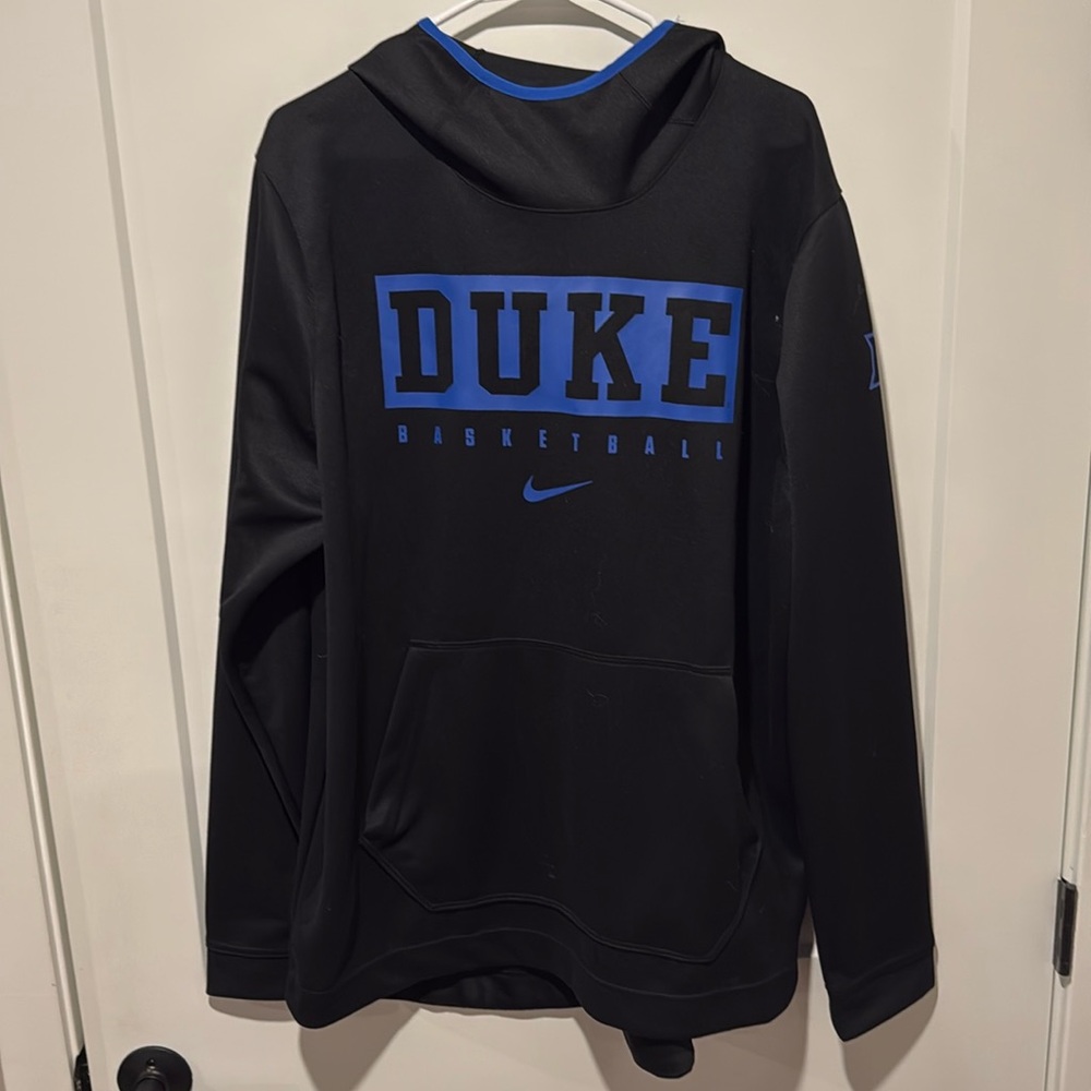 Black, Nike Dri-Fit Duke Basketball Hoodie - XL
